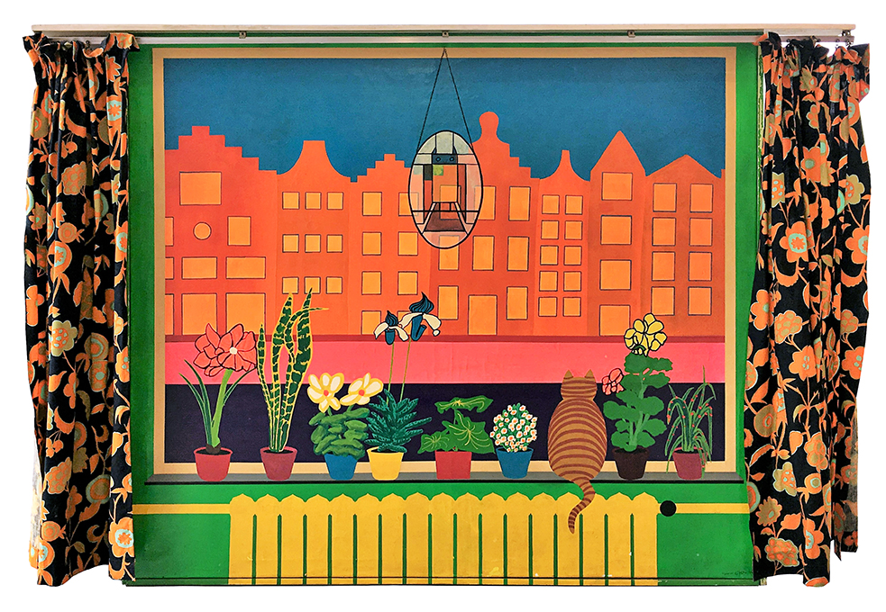 Wim Gijzen - 1966 Rear window